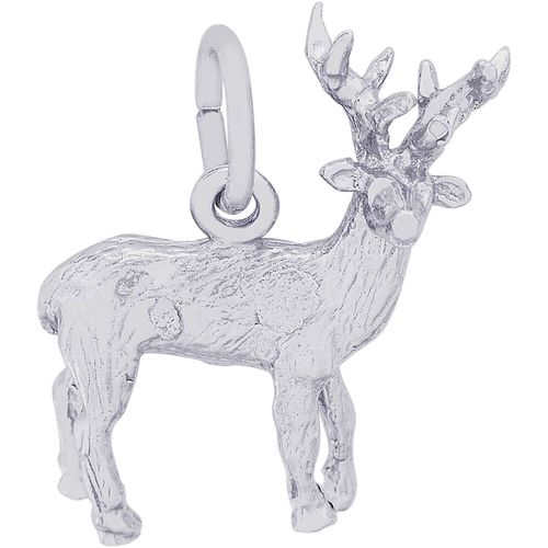 Elk Charm Silver - 10-0899