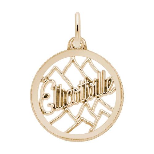 Ellicottville Charm 14K Gold - 10-2680