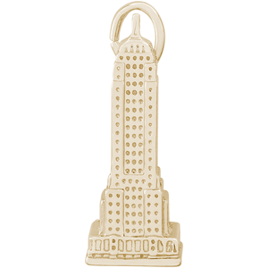Empire State Building Charm Gold Plated - 10-1625