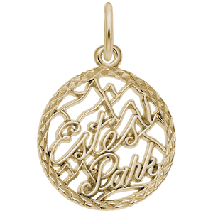 Estes Park Charm Gold Plated - 10-6199