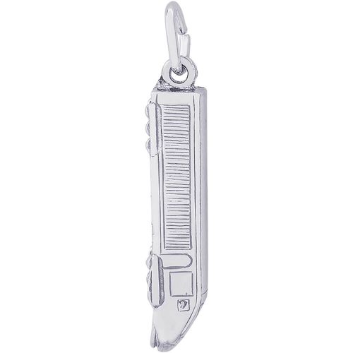 Euro Train Charm Silver - 10-3649