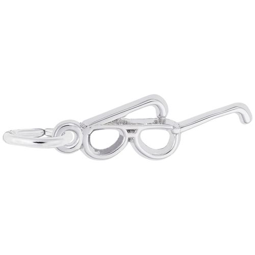 Eyeglasses Charm White Gold - 10-1944