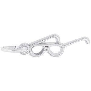 Eyeglasses Charm White Gold - 10-1944