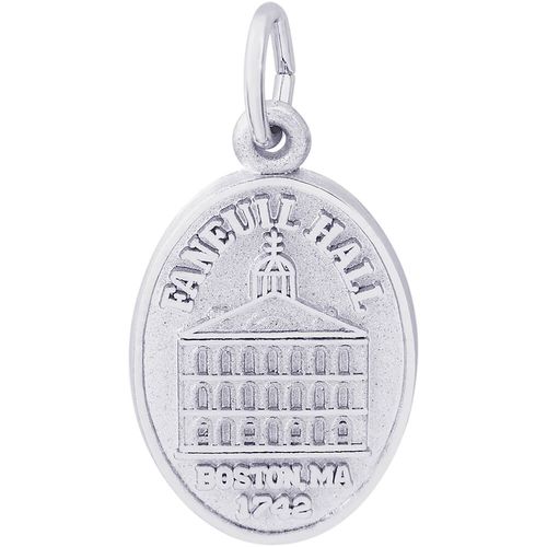 Faneuil Hall Charm White Gold - 10-2950