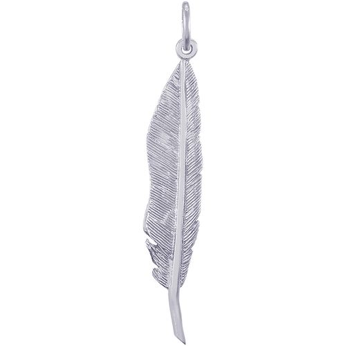 Feather Charm Silver - 10-6589