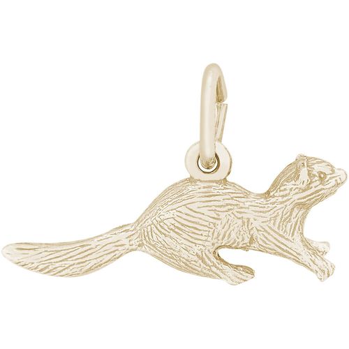 Ferret Charm Gold Plated - 10-3204