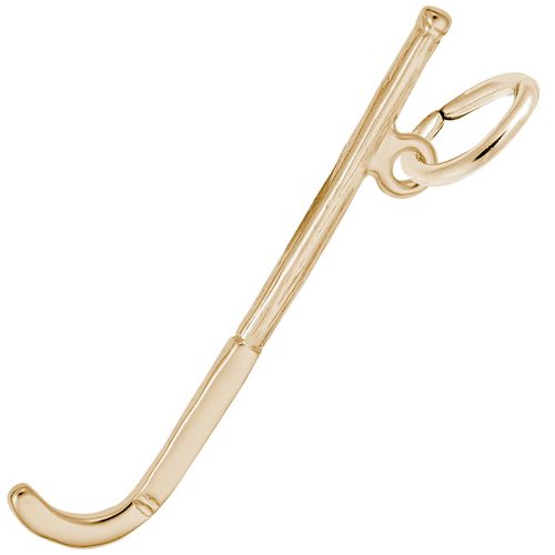 Field Hockey Charm Gold Plated - 10-7819