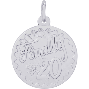 Finally 20 Charm Silver - 10-4260