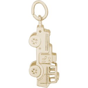 Fire Truck Charm Gold Plated - 10-8105