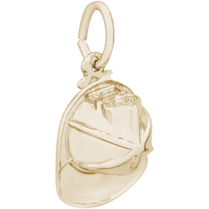 Fireman Hat Charm Gold Plated - 10-8236