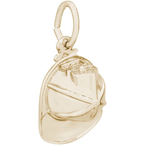 Fireman Hat Charm Gold Plated - 10-8236
