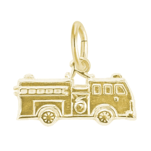 Rembrandt Firetruck Charm - 14K Gold - 10-1104-0-14K