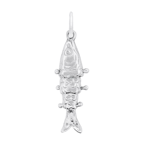 Rembrandt Fish Charm - Silver - 10-5593-0-SS