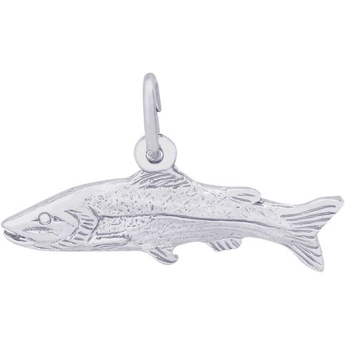 Snook Fish Charm Silver - 10-2091