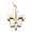 Rembrandt Fleur De Lis - 3d Charm - 14K Gold - 10-1024-0-14K