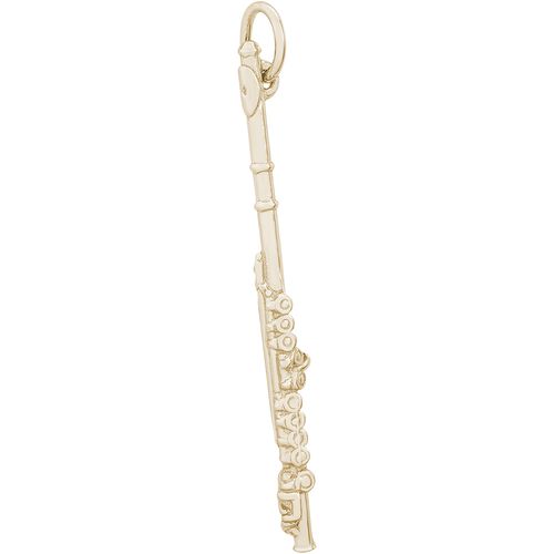 Flute Charm Gold Plated - 10-3363