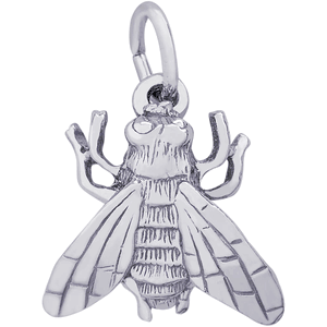Fly Charm White Gold - 10-1250