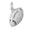 Rembrandt Football Charm - Silver - 10-1110-0-SS