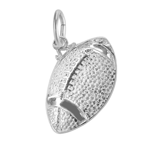 Rembrandt Football Charm - Silver - 10-1110-0-SS