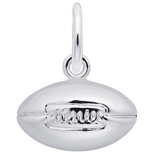 Football Charm White Gold - 10-0620
