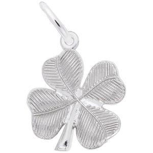 Four Leaf Clover Charm Silver - 10-0395