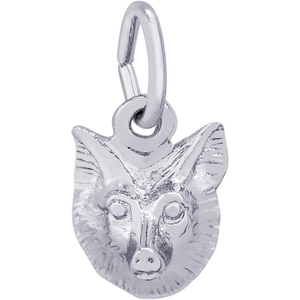 Fox Charm Silver - 10-1716