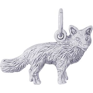Fox Charm White Gold - 10-3161