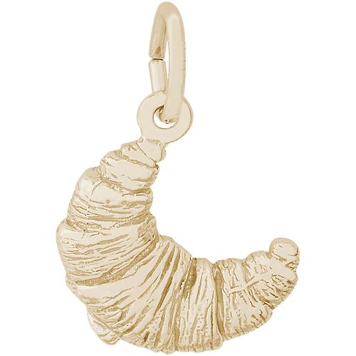French Croissant Charm 10K Gold - 10-3860