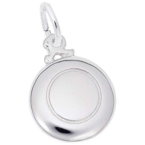 Frisbee Charm Silver - 10-8162