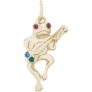 Frog Charm Gold Plated - 10-1789