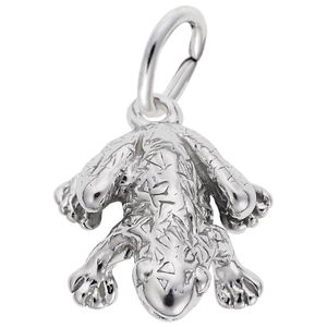 Frog Charm Silver - 10-3667