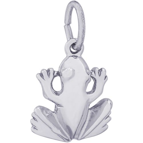 Frog Charm Silver - 10-6484