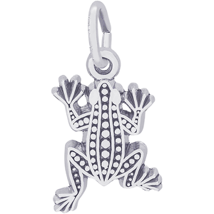 Frog Charm White Gold - 10-7768