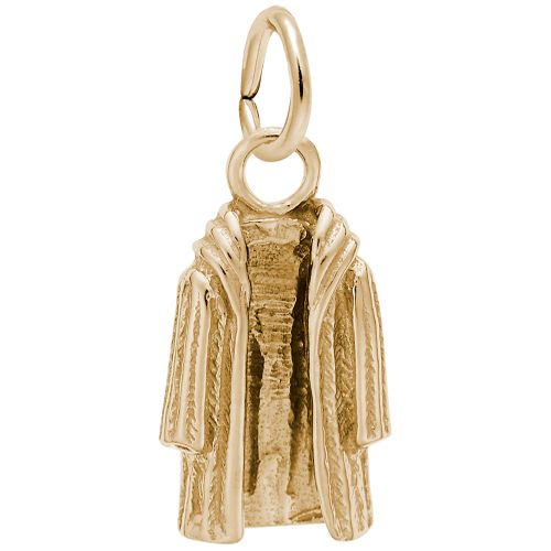 Fur Coat Charm 10K Gold - 10-4530