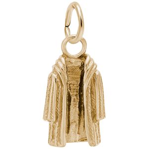 Fur Coat Charm 10K Gold - 10-4530