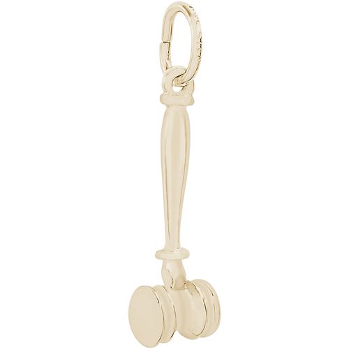 Gavel Charm 10K Gold - 10-0559