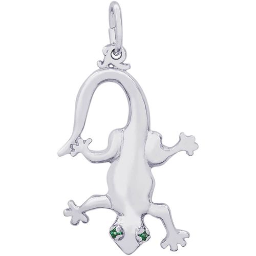 Gecko Charm Silver - 10-2723