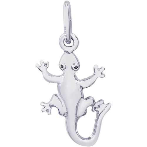 Gecko Charm White Gold - 10-2841