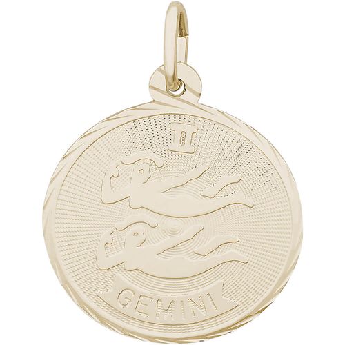 Gemini Charm Gold Plated - 10-4655