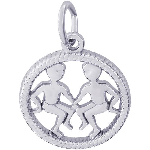 Gemini Charm Silver - 10-4775