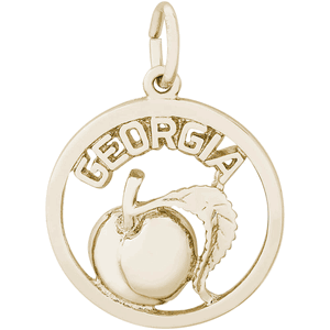 Georgia Peach Charm 10K Gold - 10-3464