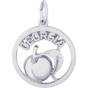 Georgia Peach Charm White Gold - 10-3464