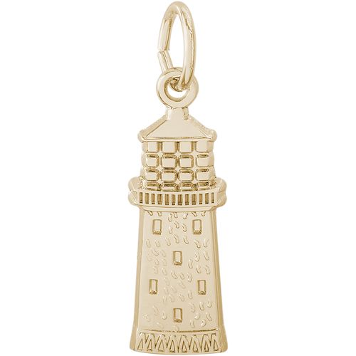 Gibbs Lighthouse  Bermuda charm 10K Gold - 10-7702