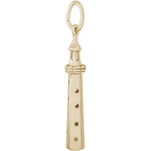 Gibbs Lighthouse  Bermuda charm 10K Gold - 10-7705
