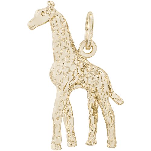 Giraffe Charm Gold Plated - 10-1156