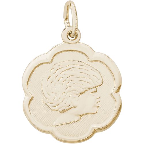 Girl Charm 14K Gold - 10-0944