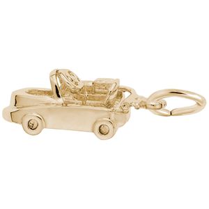 Go Cart Charm 10K Gold - 10-8155