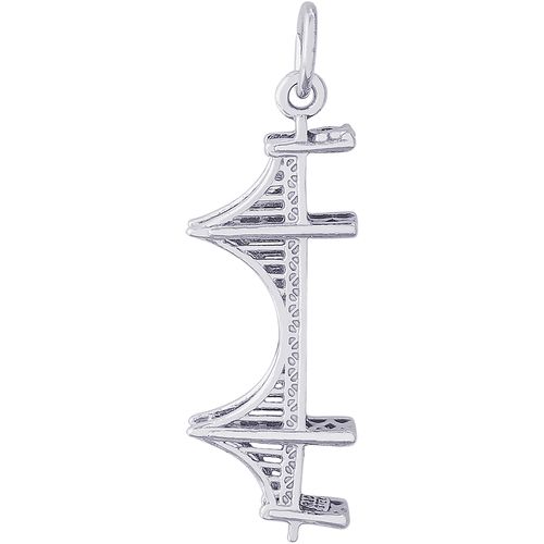 Golden Gate Bridge Charm Silver - 10-8255