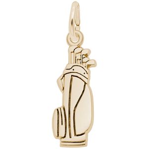 Golf Bag Charm 14K Gold - 10-2784