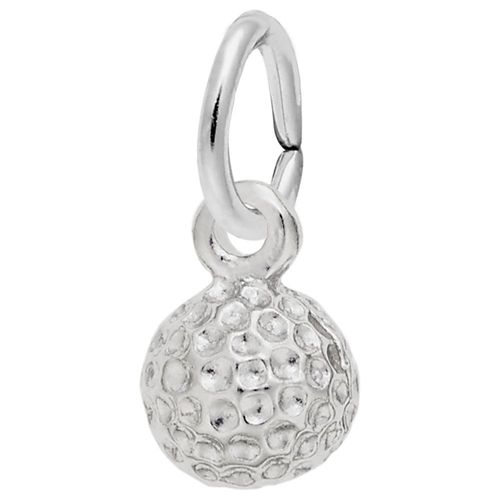 Golf Ball Charm Silver - 10-5629